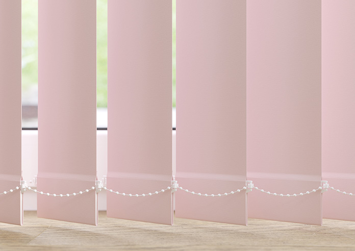 Orion (Blackout), Cameo Pink - Vertical Blind Slats - Image 3